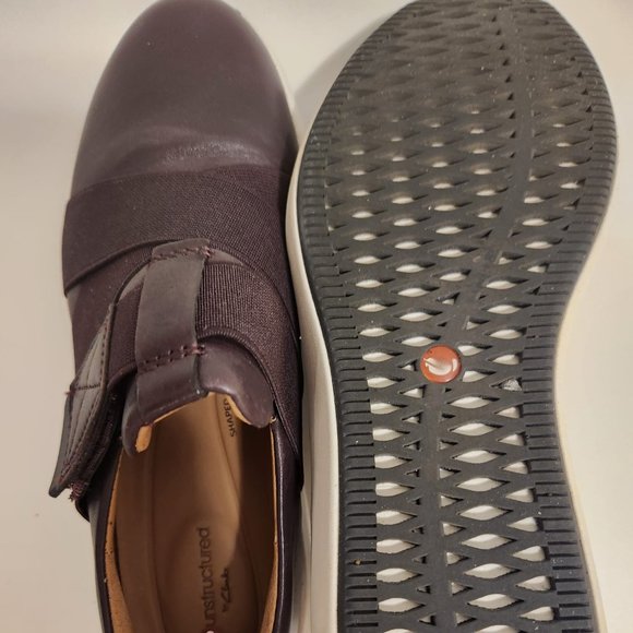 Unstructured By Clarks Womens Un Rio Strap Slip On Trainers Running Shoes - Picture 2 of 4